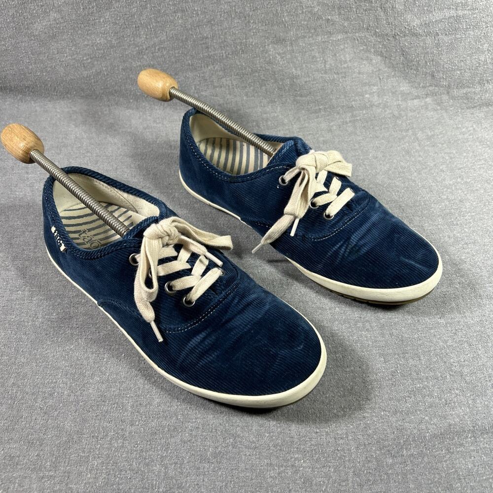 Taos Women’s Guest Natural Paisley Canvas With Rubber Sole Sneaker Size 10